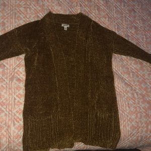 Long sleeve Camel brown cardigan